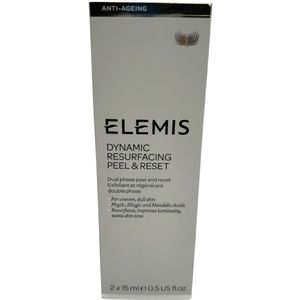 Elemis Resurfacing Peel & Reset Cream NIB Anti-Ageing 2 x 15 ml